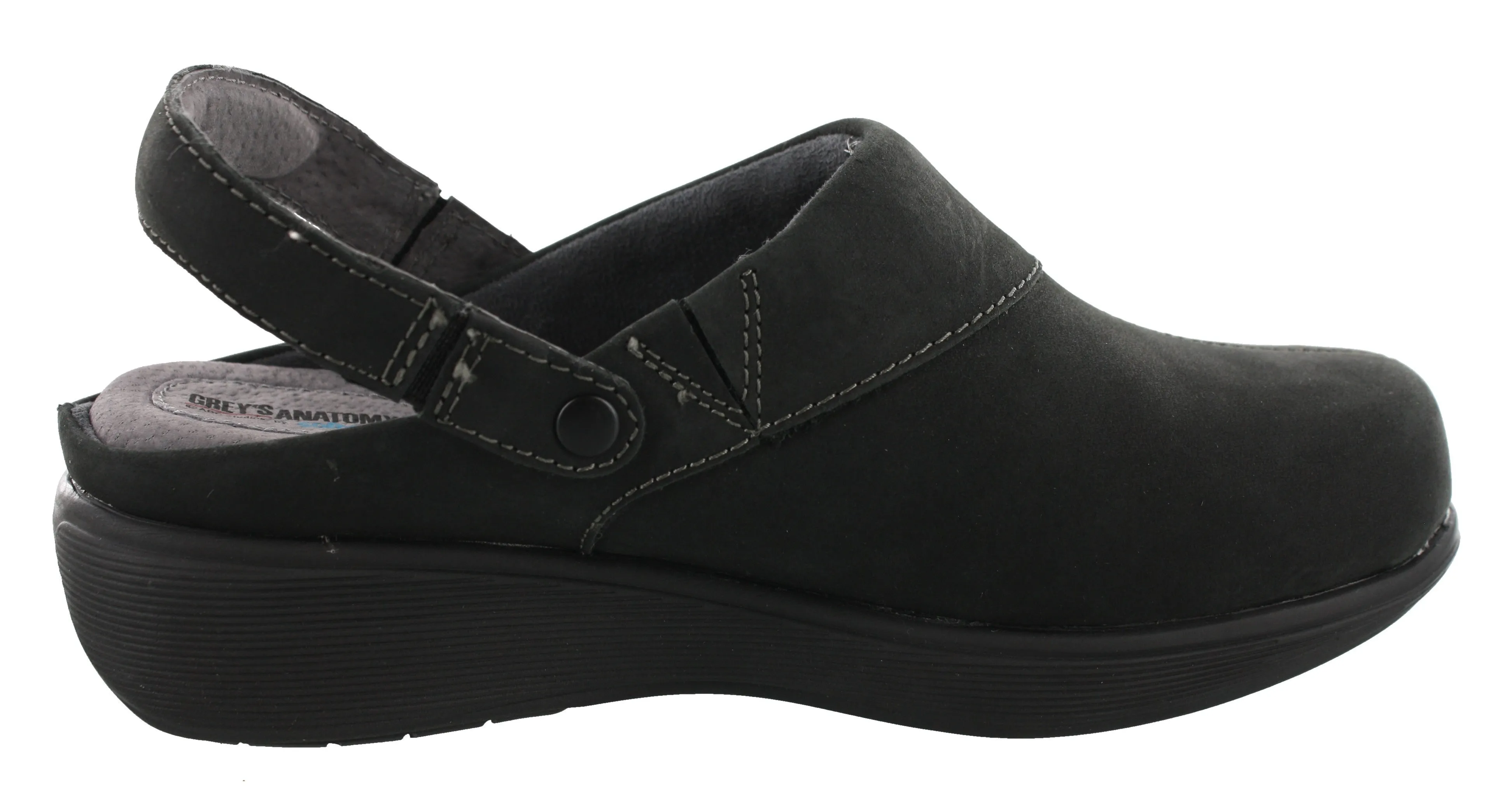 Grey Anatomy by Softwalk Nursing Slip Resistant Clogs Edge Pro