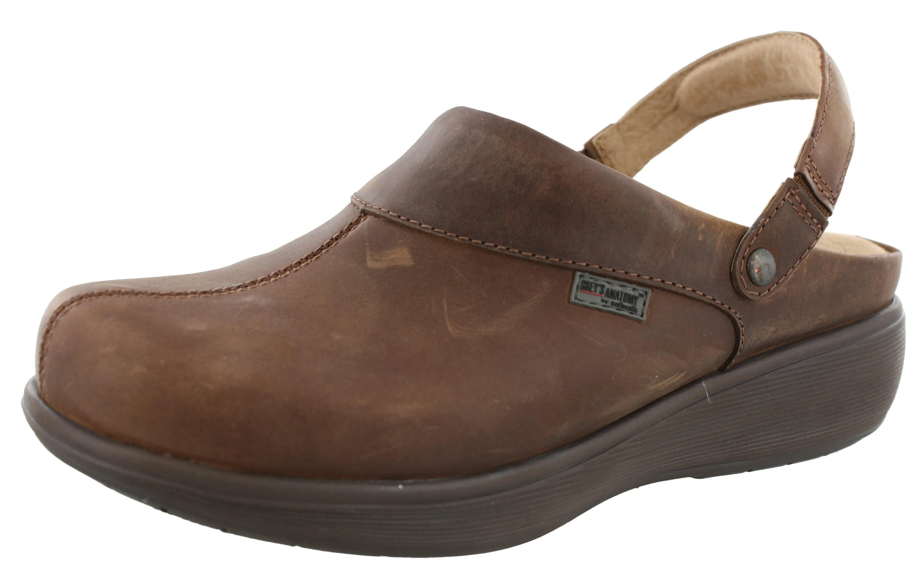 Grey Anatomy by Softwalk Nursing Slip Resistant Clogs Edge Pro