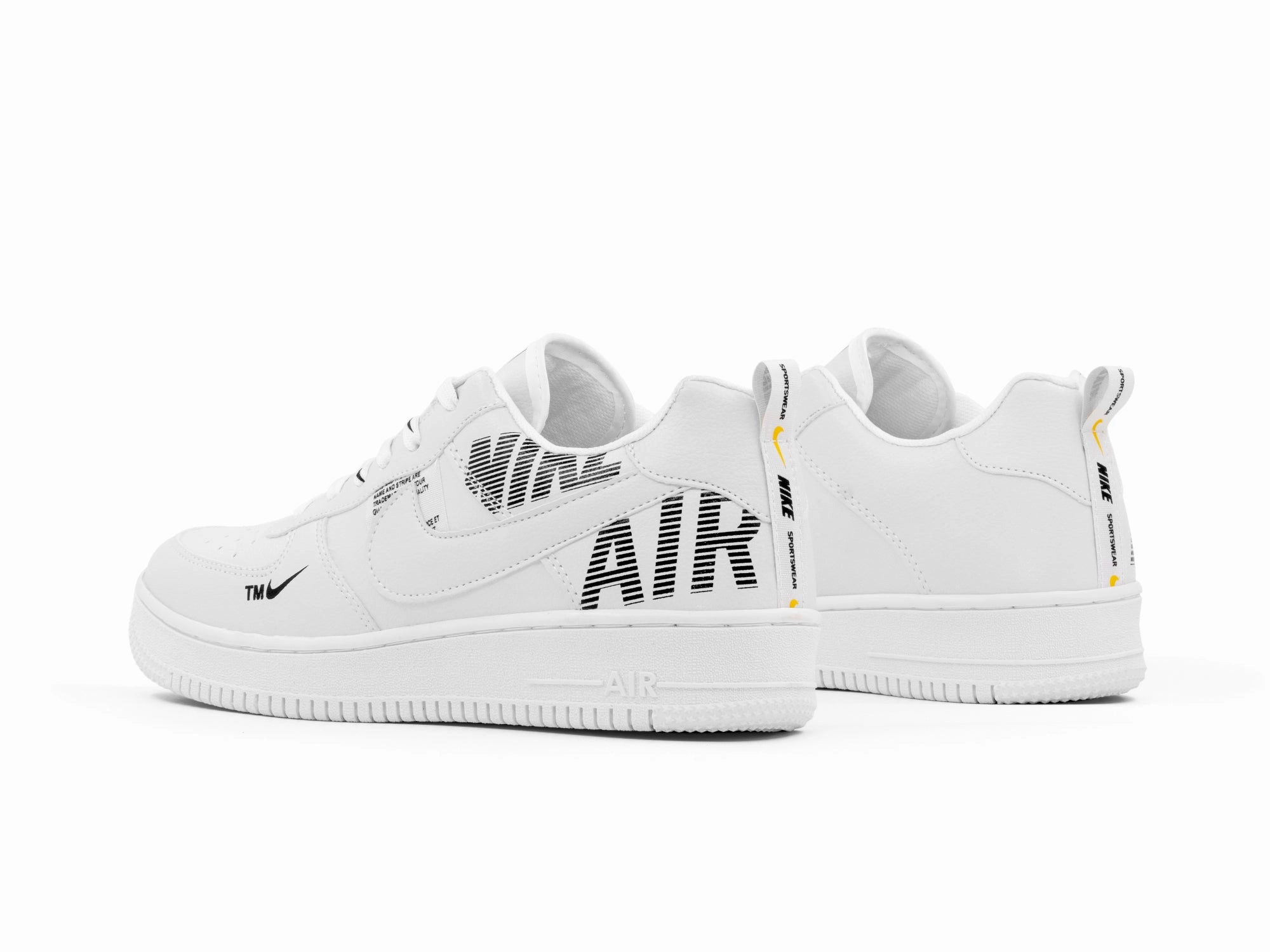 Exclusive Look Tenis 420 Blanco Negro Blanco