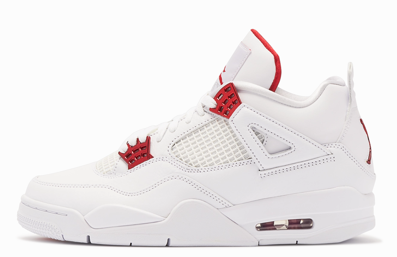 Skechers GoRun Air Jordan 4 Metallic Pack White Red