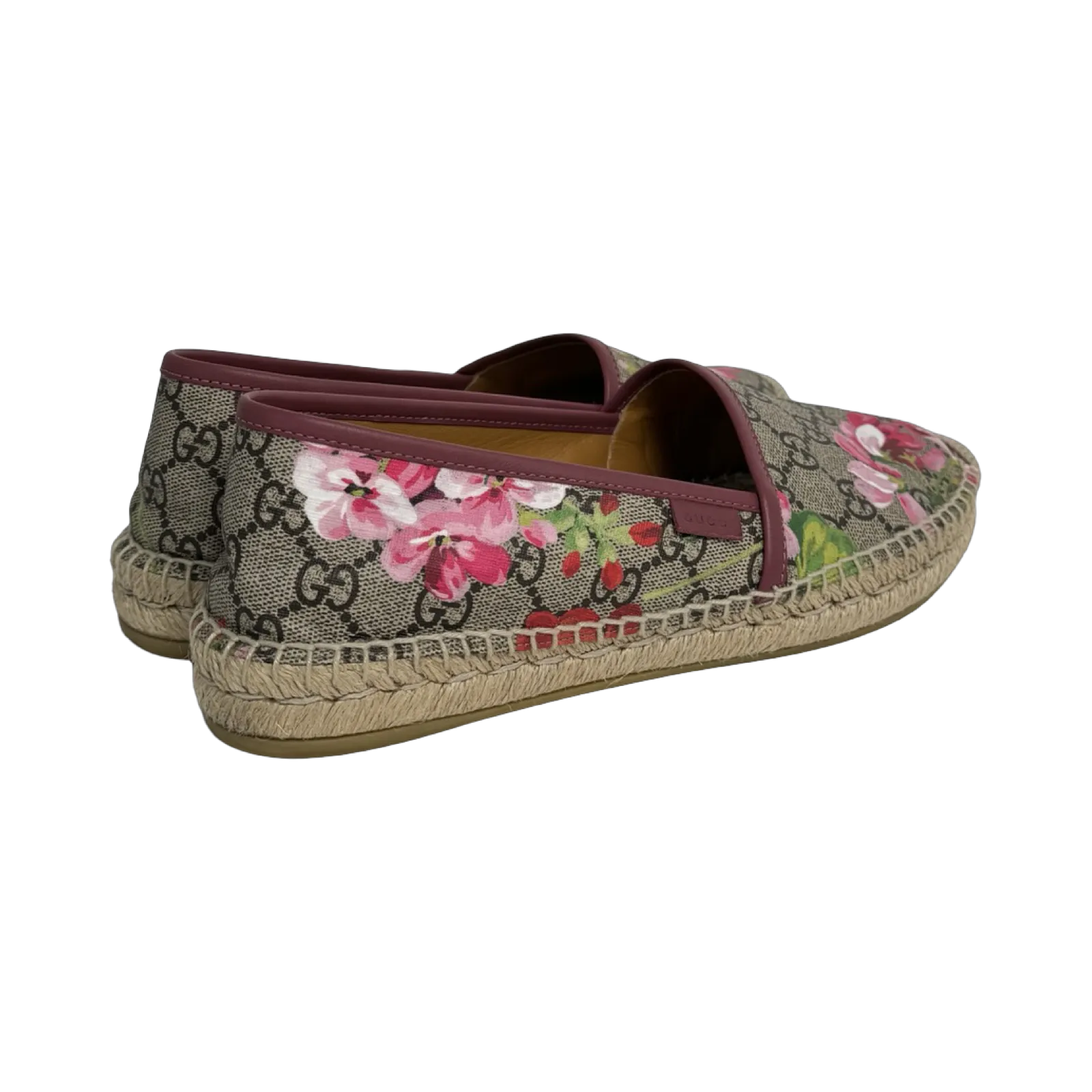 Gucci GG Flora Print Espadrilles (Size 39)