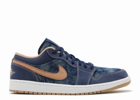day use Air Jordan 1 Low SE "Denim" (Wilmington Location)