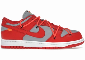 Nike Dunk Low Off-White University Red (Preowned Size 11) long - distance - specific shoes fashionable appearance shoes