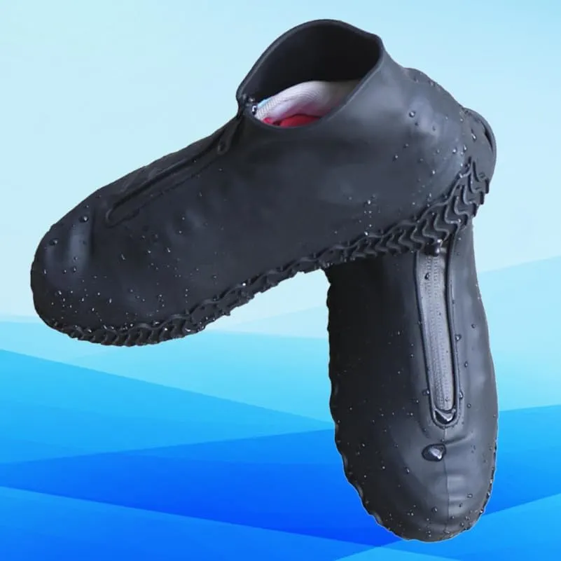 HANABASS 1 Pair Anti-Skid Shoes Cover Rain Boots Cover Waterproof Cover Shoes Protective Cover Outdoor