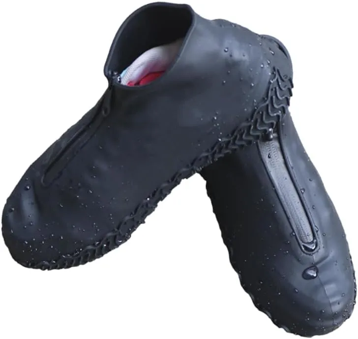 HANABASS 1 Pair Anti-Skid Shoes Cover Rain Boots Cover Waterproof Cover Shoes Protective Cover Outdoor