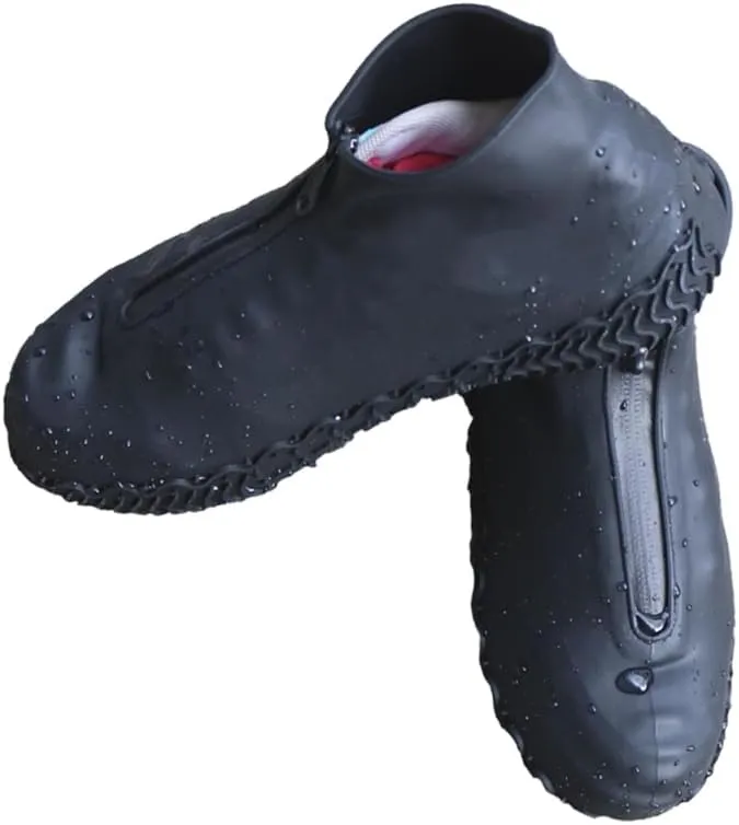 HANABASS 1 Pair Anti-Skid Shoes Cover Rain Boots Cover Waterproof Cover Shoes Protective Cover Outdoor