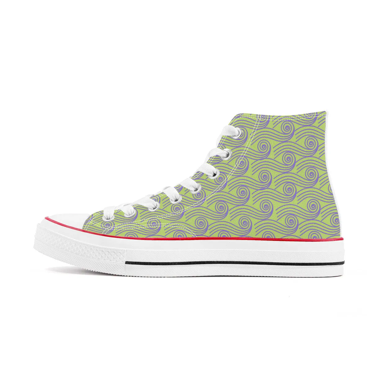 Hanzōmon Line High Top Canvas Shoes