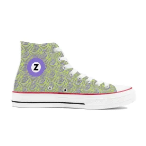 Hanzōmon Line High Top Canvas Shoes