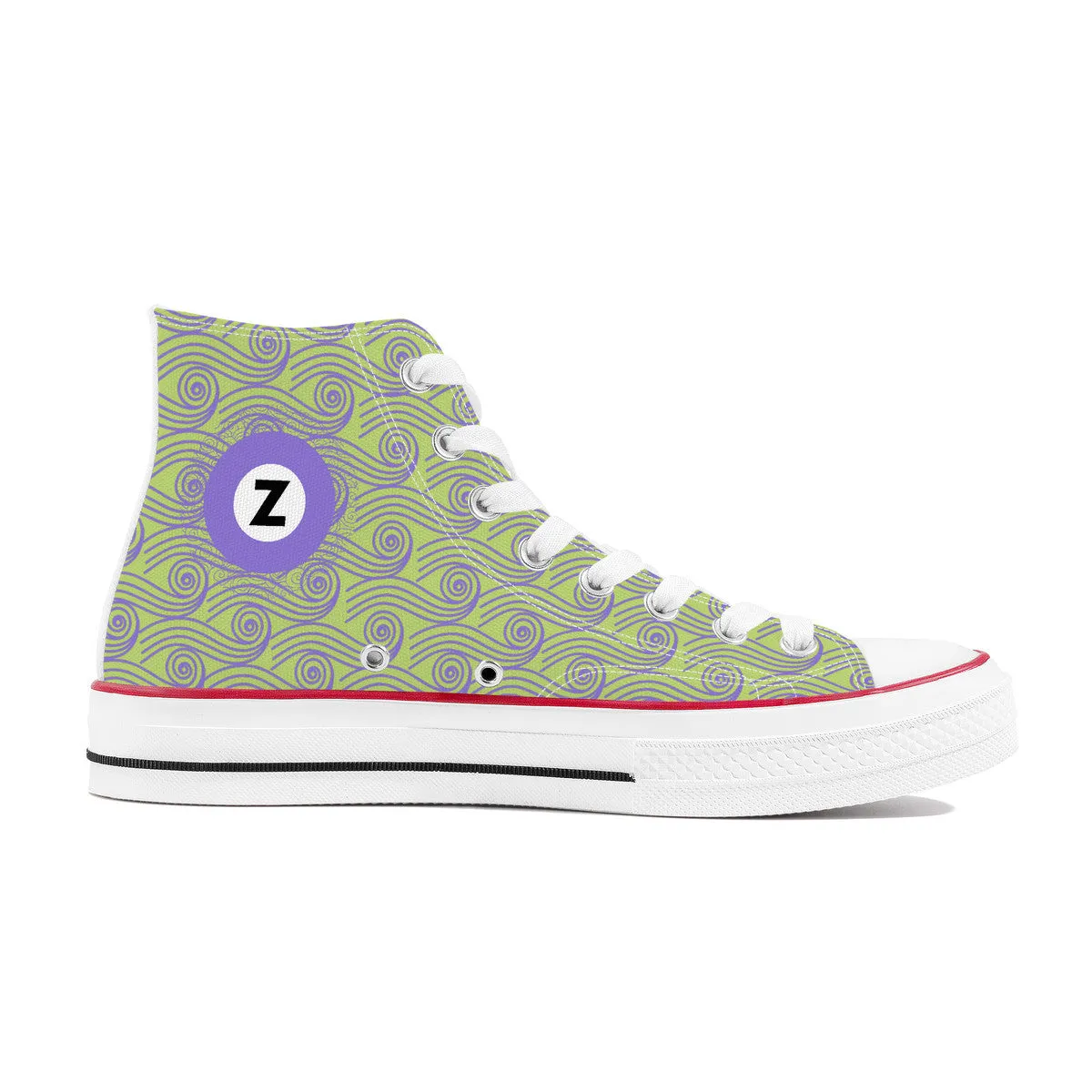 Hanzōmon Line High Top Canvas Shoes