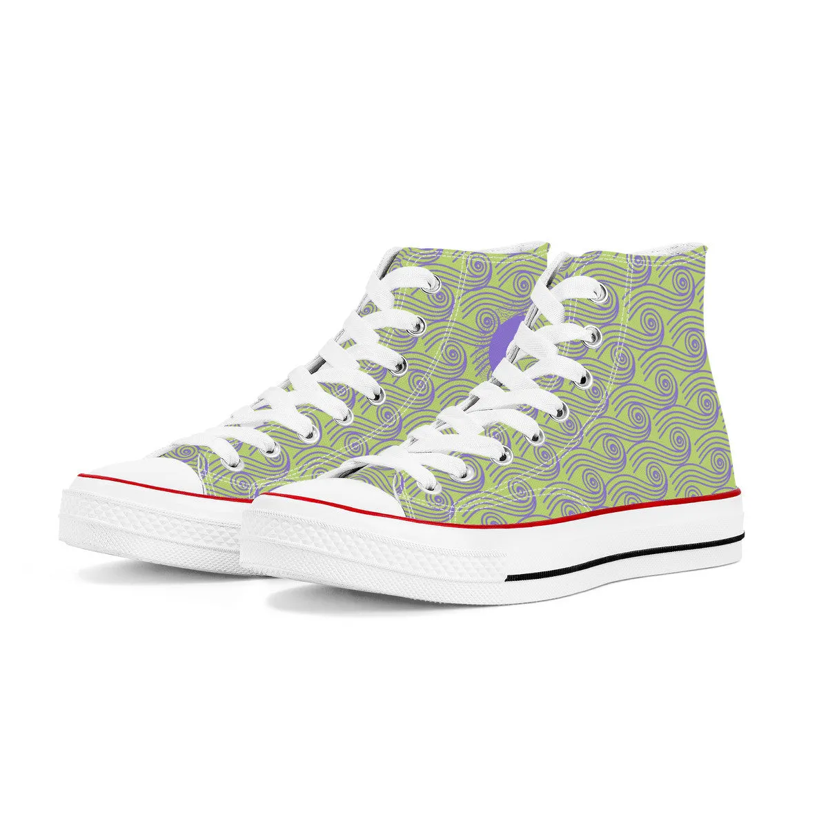 Hanzōmon Line High Top Canvas Shoes