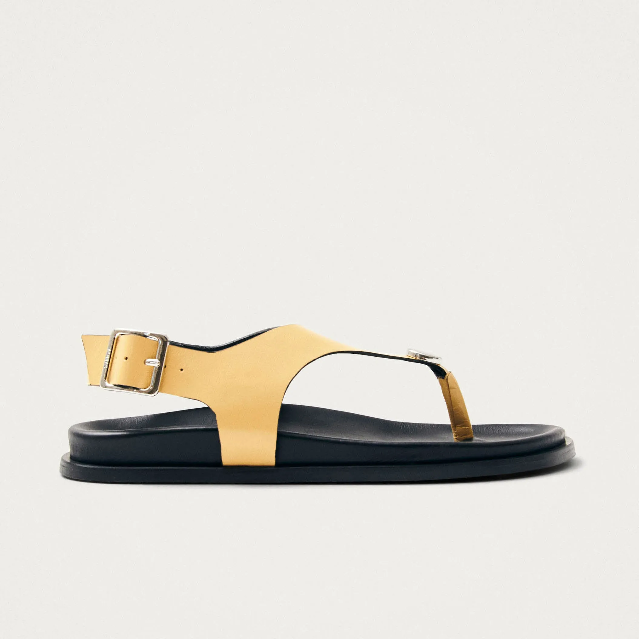 Harbor Onix Vanilla Leather Sandals