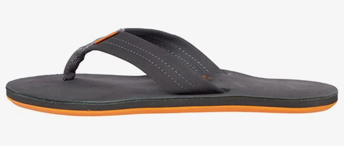 Hari Mari Men's Fields Tan/Olive Size 10 Memory Foam and Arch Support Flip Flops