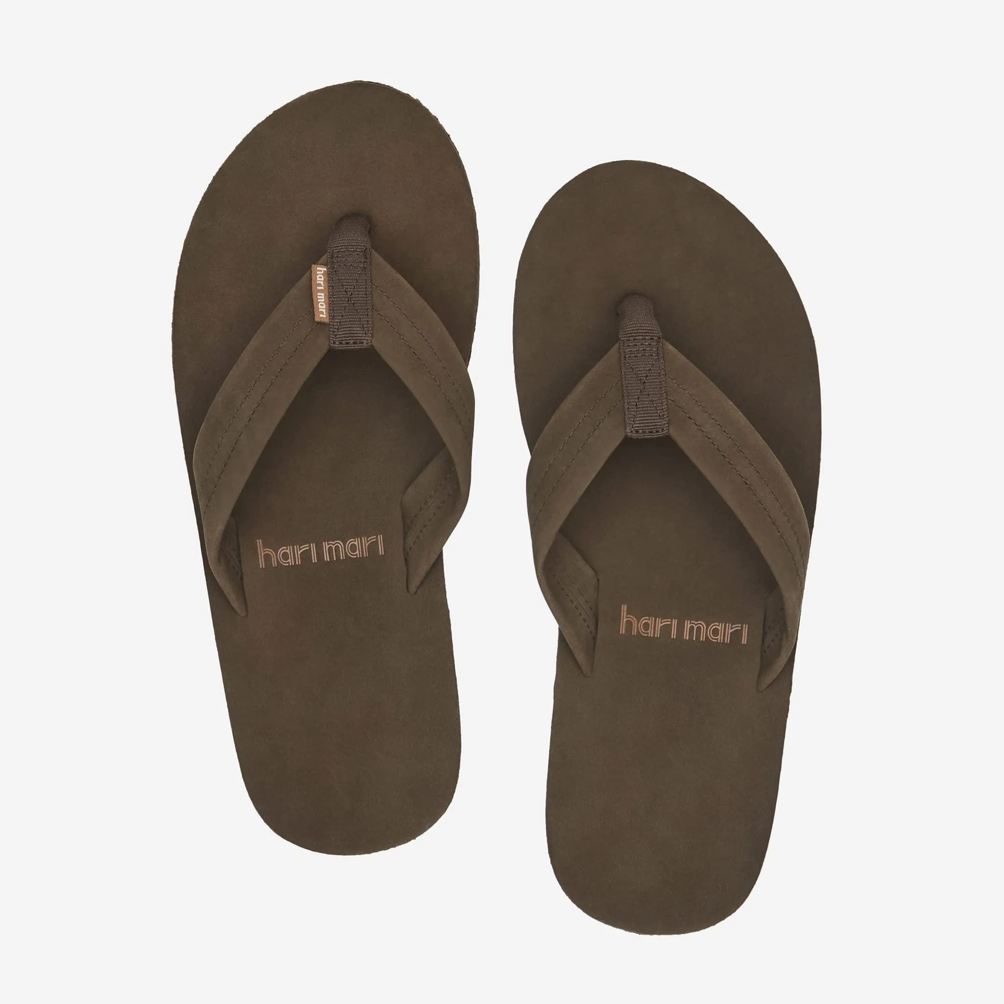 Hari Mari Men's Fields Tan/Olive Size 10 Memory Foam and Arch Support Flip Flops