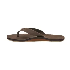 Hari Mari Men's Fields Tan/Olive Size 10 Memory Foam and Arch Support Flip Flops