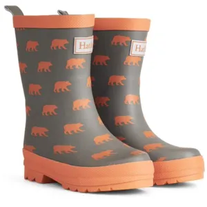 HATLEY Silhouette Bears Matte Rain Boots