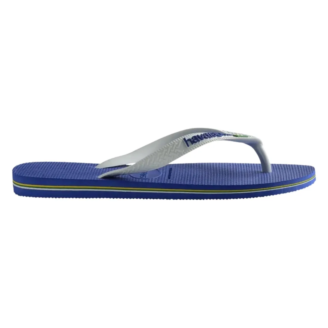 Havaianas Brasil Logo Flip Flop - Marine Blue