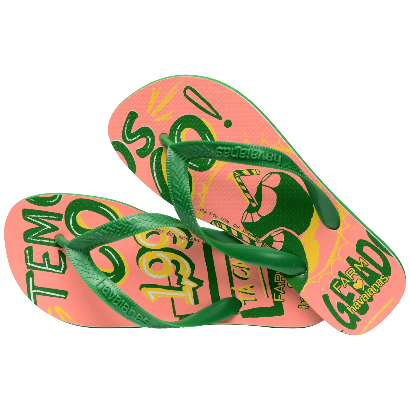 Havaianas Farm Rio Coconut Flip Flops