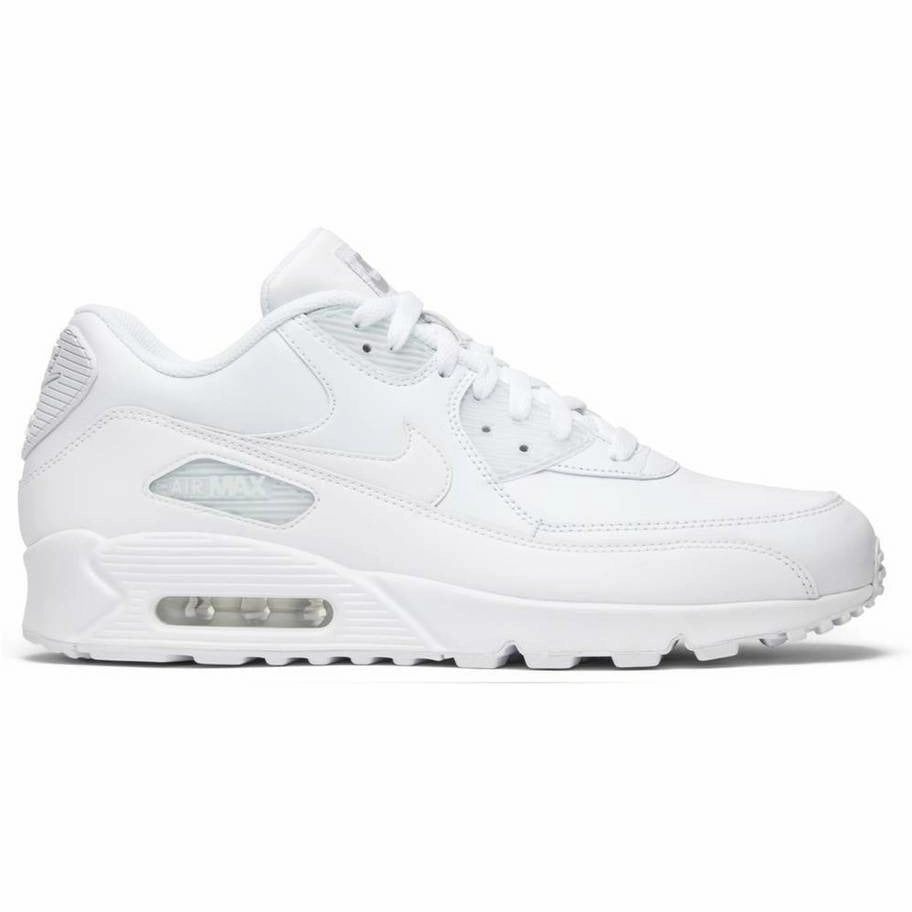 Air Max 90 'White Leather' (2014) Back Tab