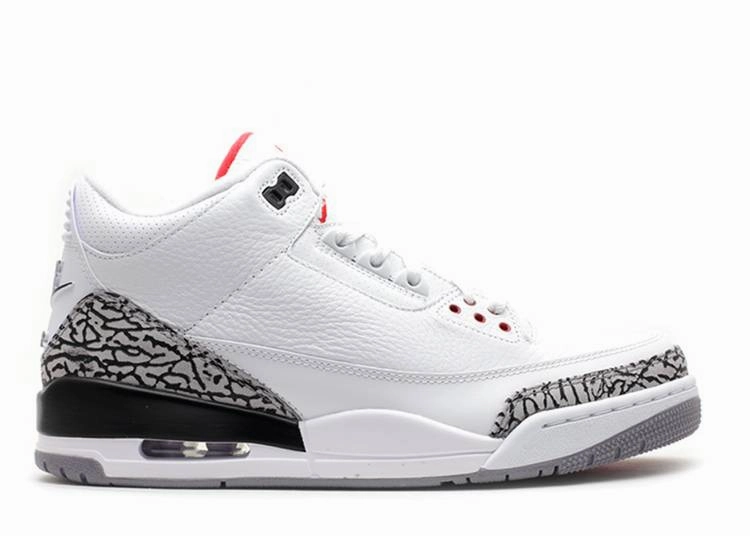 Jordan 3 Retro White Cement '88 Dunk Contest (2013) high-top shoes