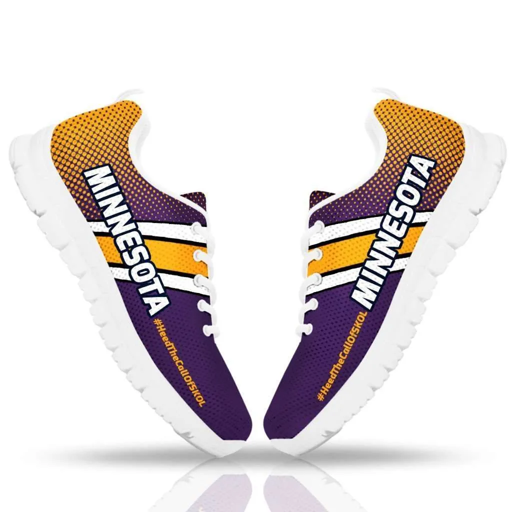 #HeedTheCallOfSkol Minnesota Fan Running Shoes v2