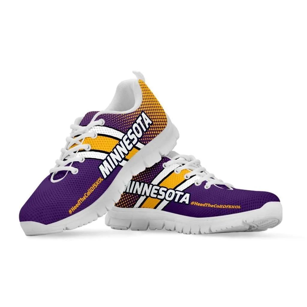 #HeedTheCallOfSkol Minnesota Fan Running Shoes v2