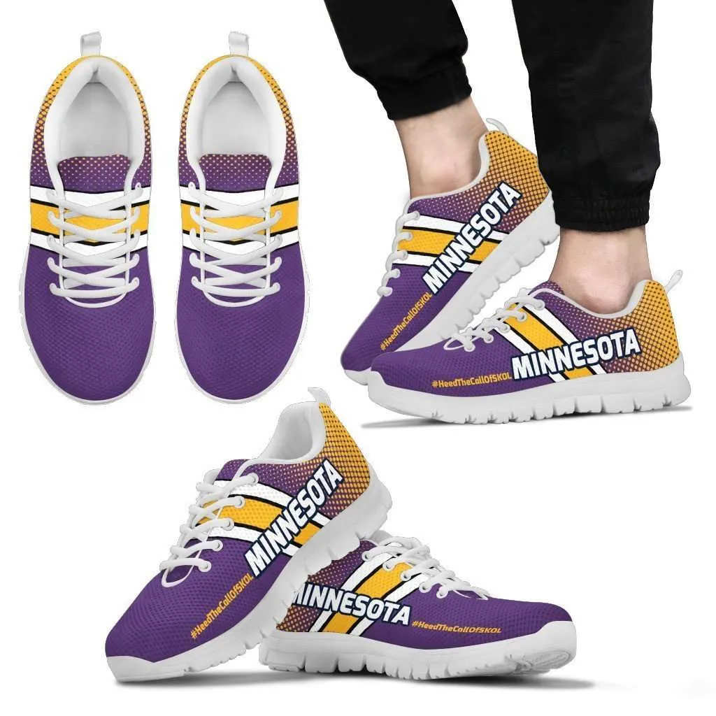 #HeedTheCallOfSkol Minnesota Fan Running Shoes v2