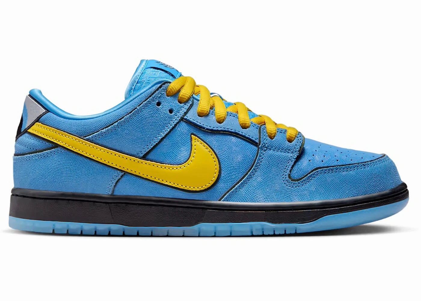 The Powerpuff Girls x Dunk Low Pro SB QS 'Bubbles' Durable Rubber Short distance running