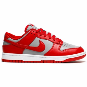 Dunk Low Retro "UNLV" "Medium Grey Varsity Red" (2021) UV Protection logo - buckled shoes