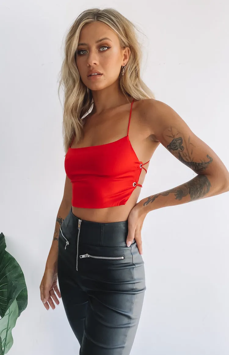 Heir Top Red