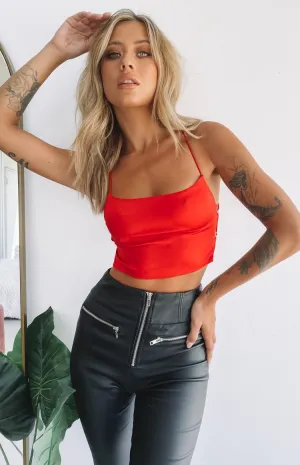 Heir Top Red