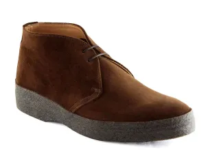 HI TOP Mens Polo Snuff Suede Chukka Boot Crepe Sole by Sanders