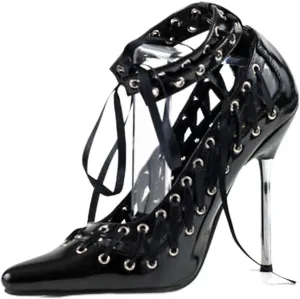 High Heels 13cm Patent Leather Models Stage Dress High Heels