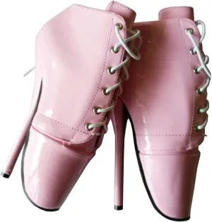 High Heels 18cm Ballet Strappy Shoes-pink||39
