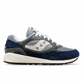 Long - lasting Performance ComfortableFit Saucony Shadow 6000 'Greey/Navy'