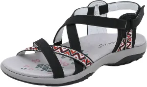 Hiking Sandals for Womens Comfortable Walking Athletic Sandals With Adjustable Hooks Straps for Beach Vacation
