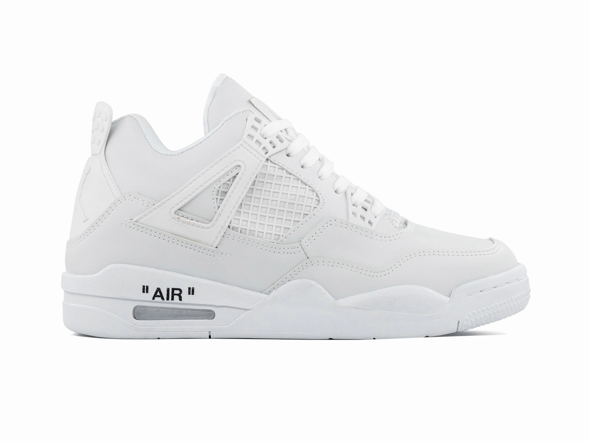 Tenis Retro 4 Blanco Total LaceUpDesign