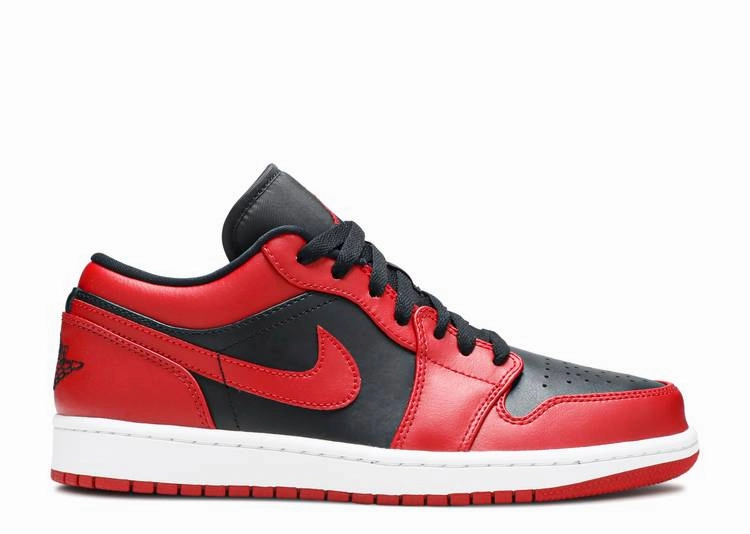 Layered Chic Jordan 1 Low Reverse Bred