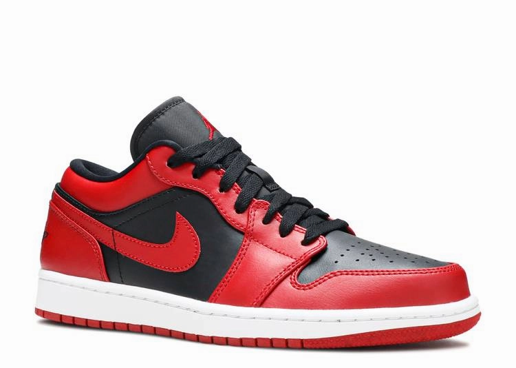 Effortless Walk Jordan 1 Low Reverse Bred