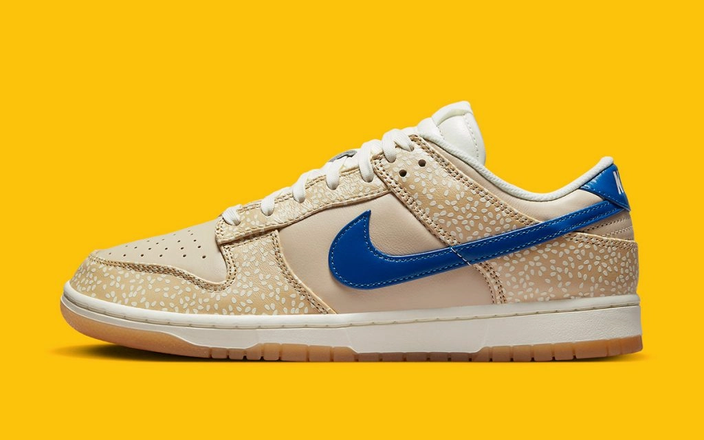 proper fit sprint - specific shoes Nike Dunk Low Montreal Bagel Sesame