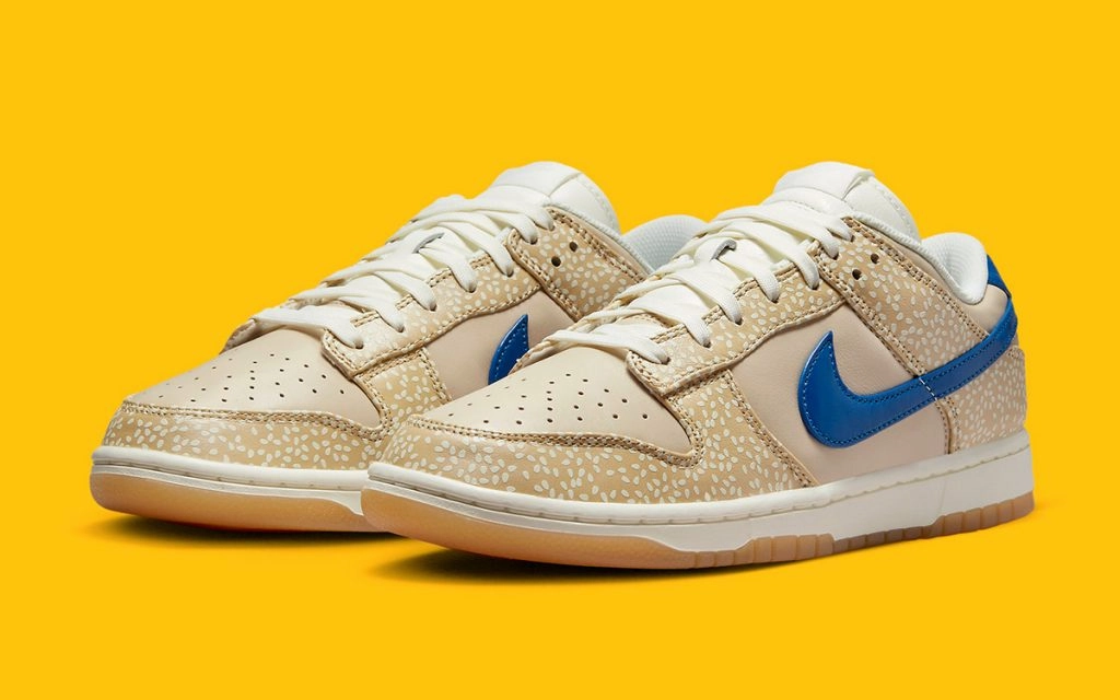 Fabric Nike Dunk Low Montreal Bagel Sesame