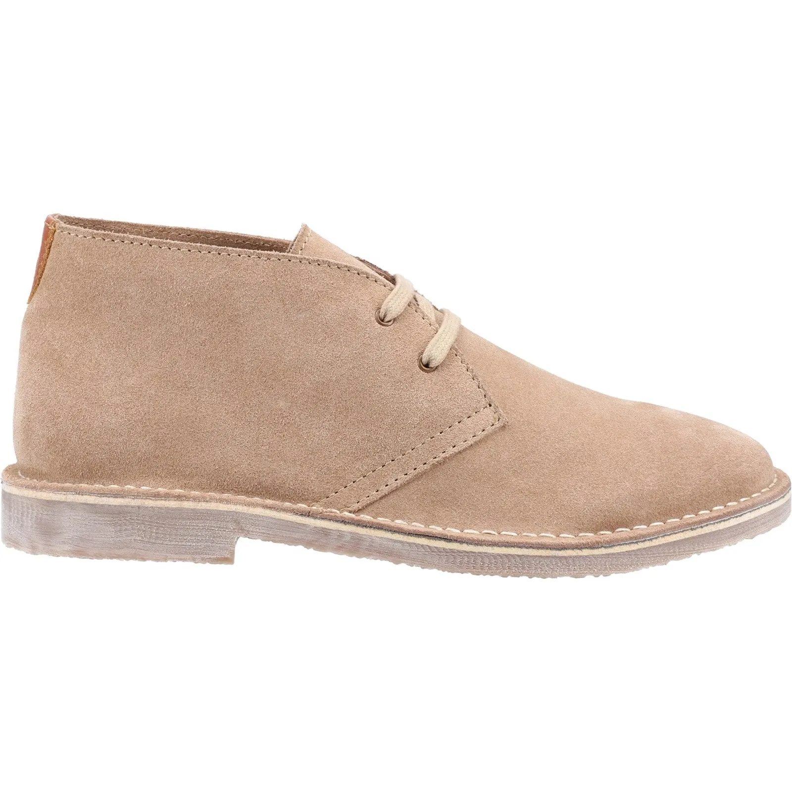 Hush Puppies Mens Samuel Suede Chukka Boots - Light Brown