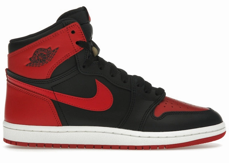 pre - race jitters Air Jordan 1 Retro High '85 OG Bred (2025)