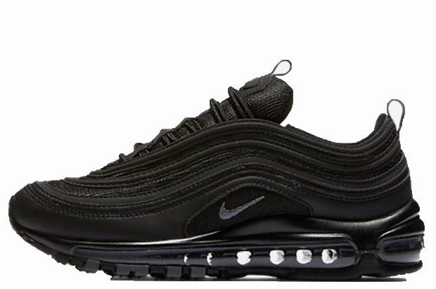 Nike Air Max 97 W Triple Black Tough Rubber Neutral Colorways