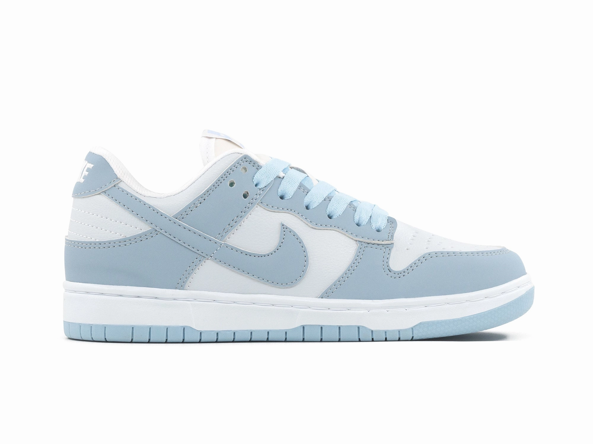 Tenis Dunk Niebla Blanco Niebla lace up closure