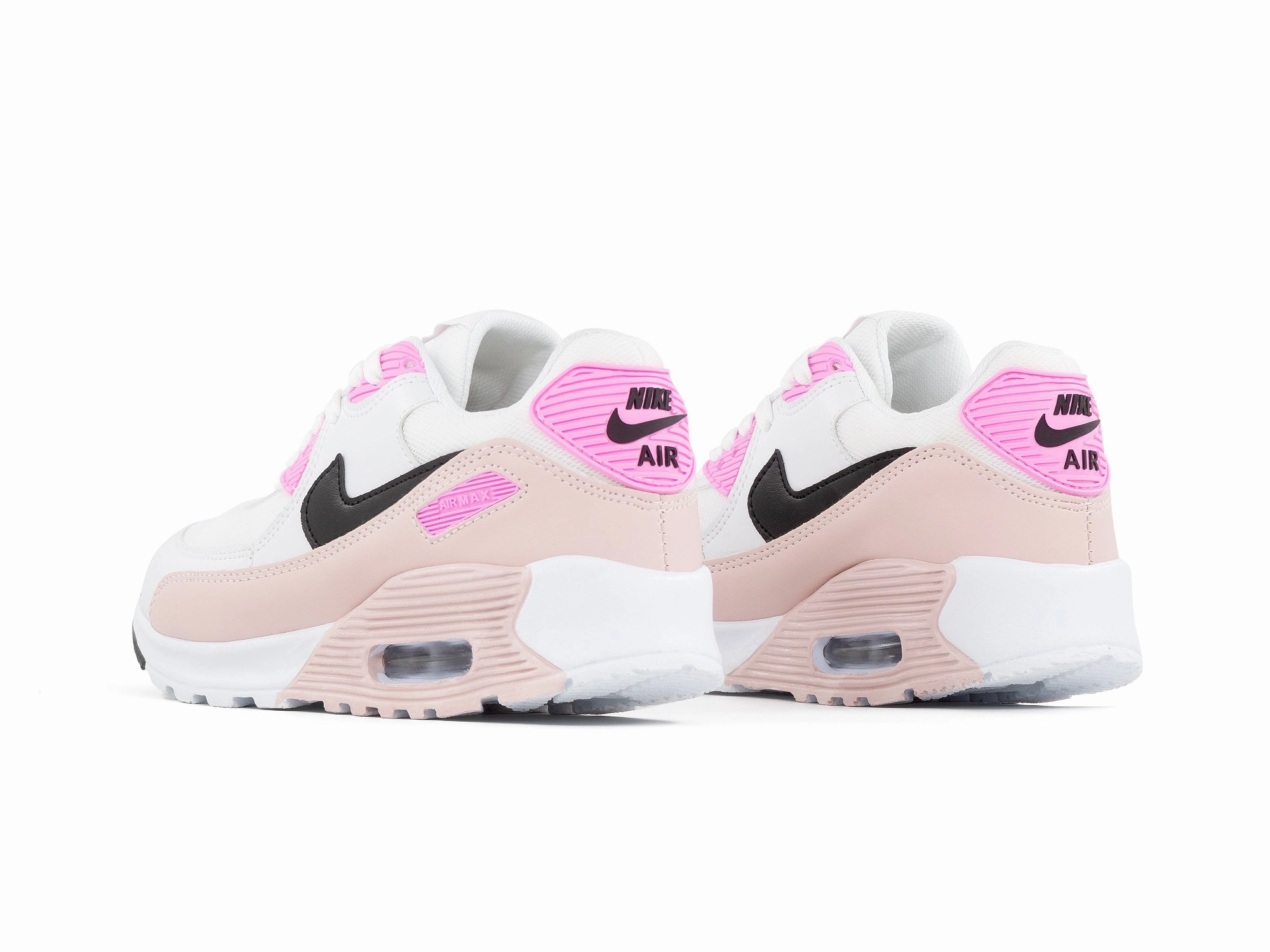 Tenis Max 90 Rosa Blanco Neutral Tone Bounce Tech