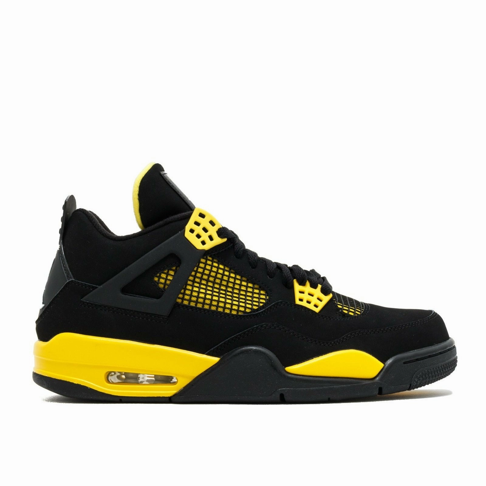 quick - drying shoe trait functional - design Air Jordan 4 Retro "Thunder" (2012)