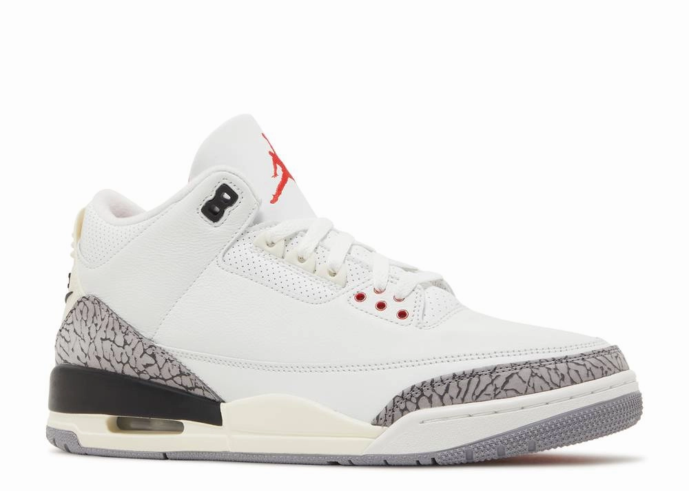 individual - sports Jordan 3 Retro White Cement Reimagined