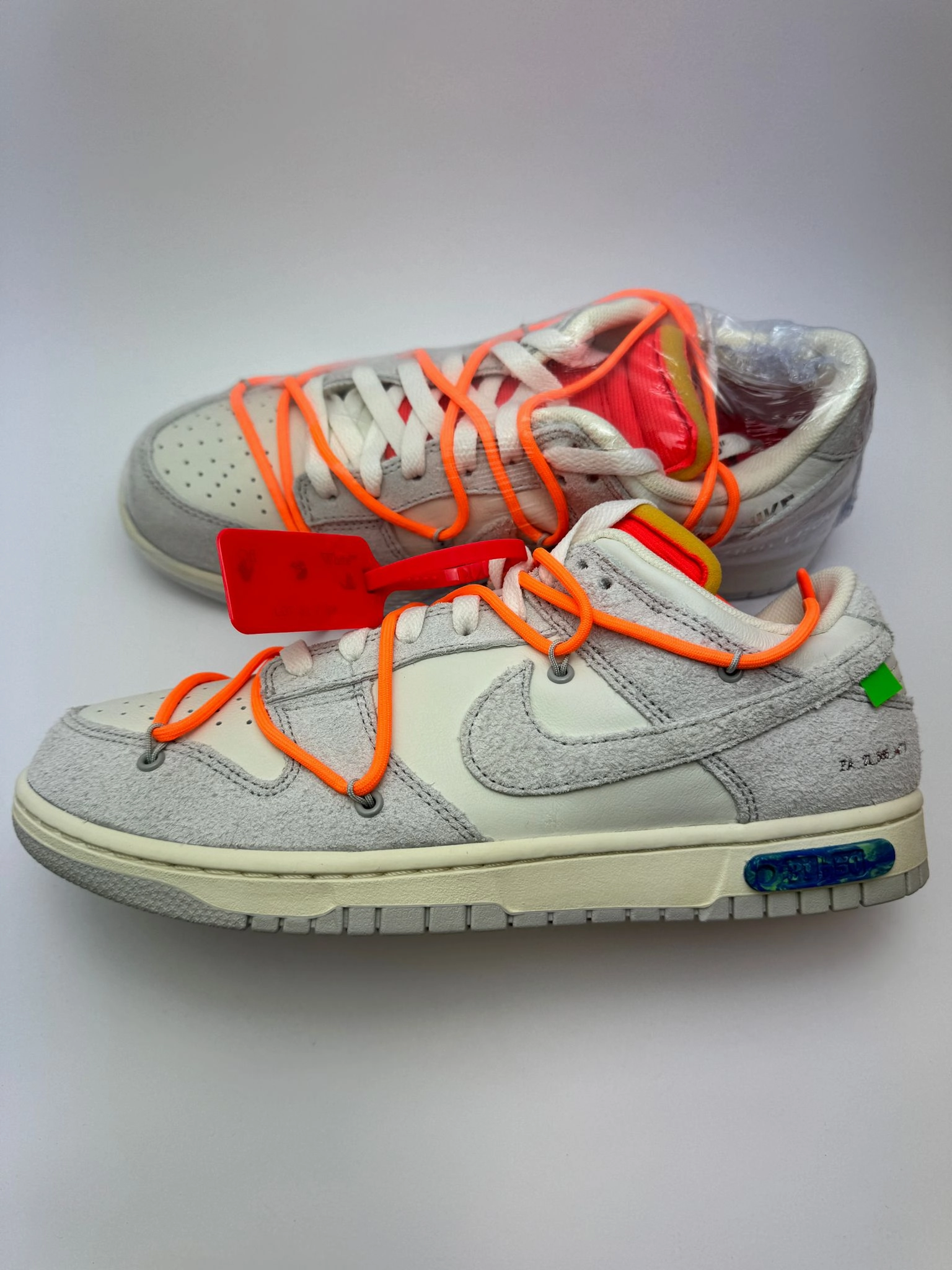 Nike Dunk Low Off-White "Lot 31" Anti Slip Feature Humid Weather Running