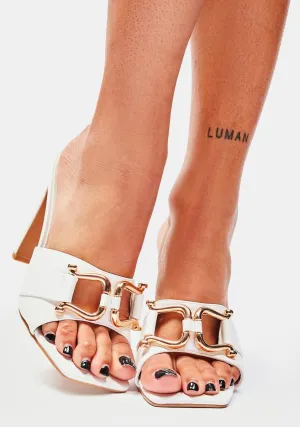 Icy I've Got Class Peep Toe Heels