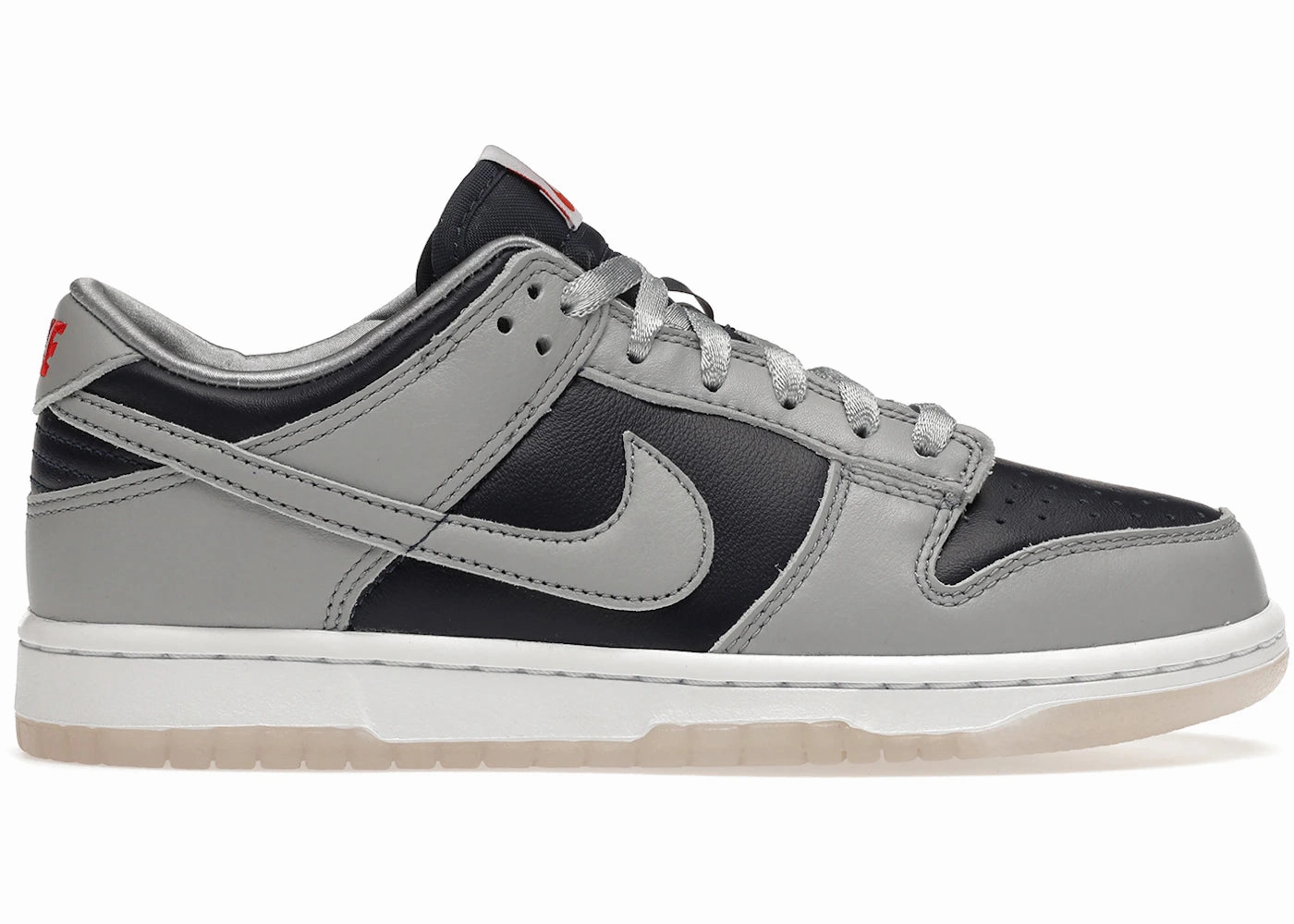 Nike Dunk Low College Navy Grey (Women's) fitness enthusiasts' shoes
